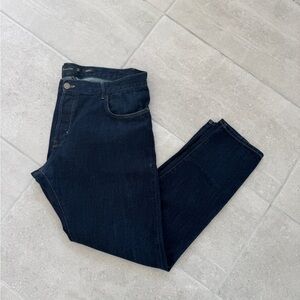 Massimo Dutti Indigo Tapered Fit Jeans 100% cotton - size 36 (XL)
